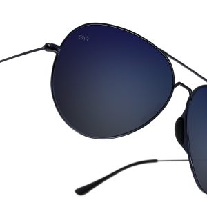 Tangle Free Aviator - Navy Polarized