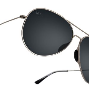 Tangle Free Aviator - Blackout Polarized
