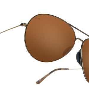 Tangle Free Aviator - Snakeskin Polarized